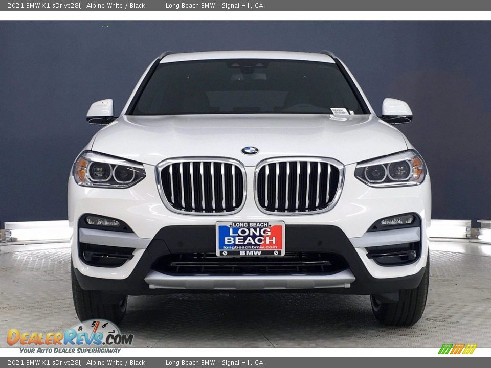 2021 BMW X1 sDrive28i Alpine White / Black Photo #2