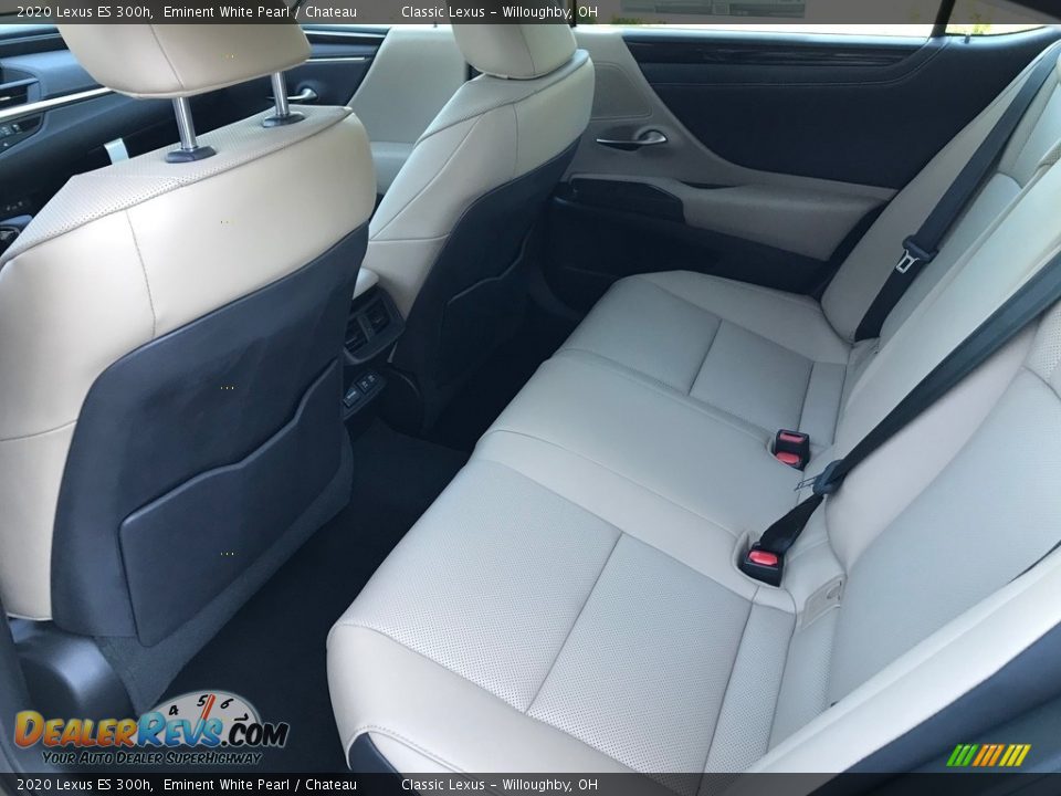 2020 Lexus ES 300h Eminent White Pearl / Chateau Photo #3