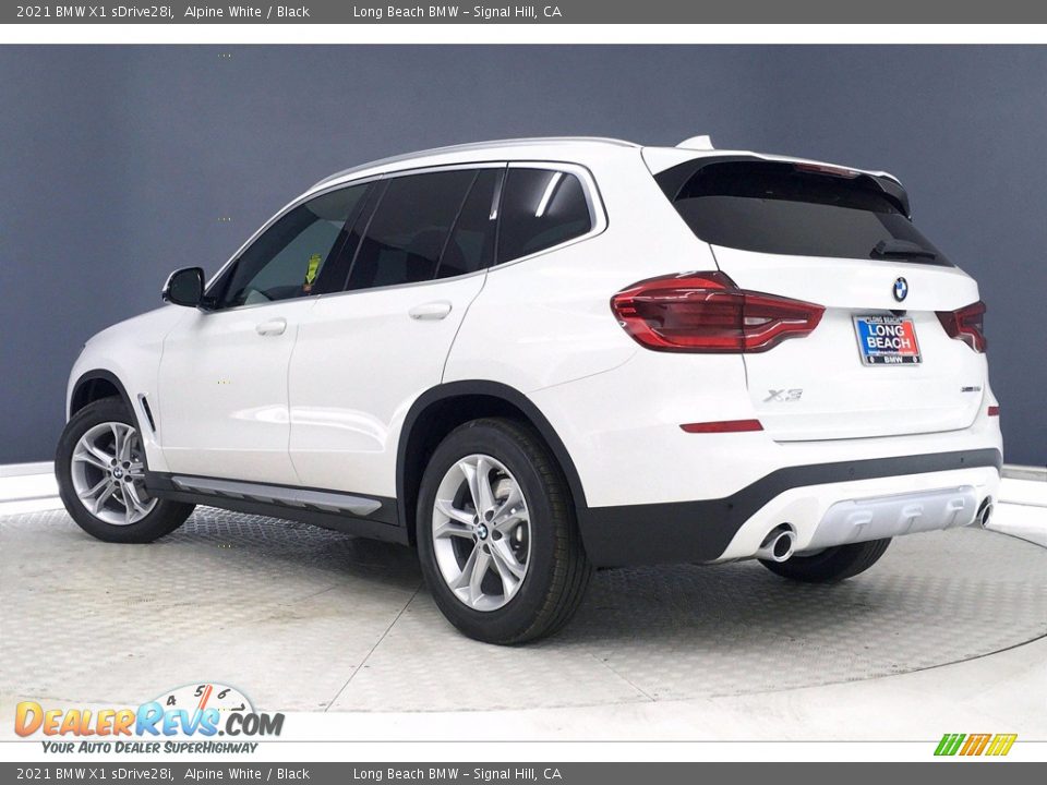 2021 BMW X1 sDrive28i Alpine White / Black Photo #3