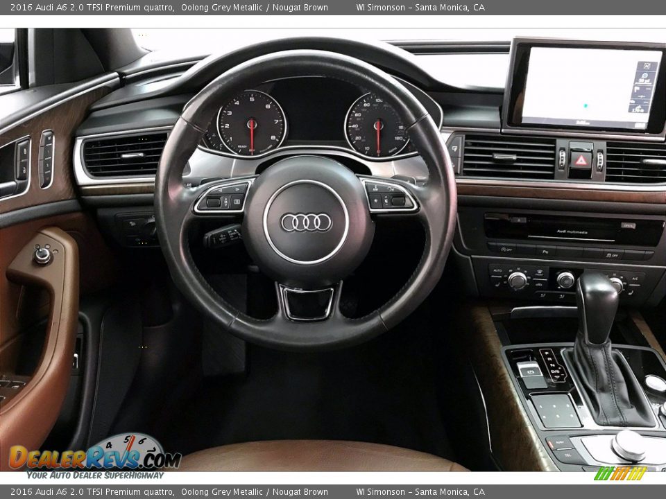 Dashboard of 2016 Audi A6 2.0 TFSI Premium quattro Photo #4