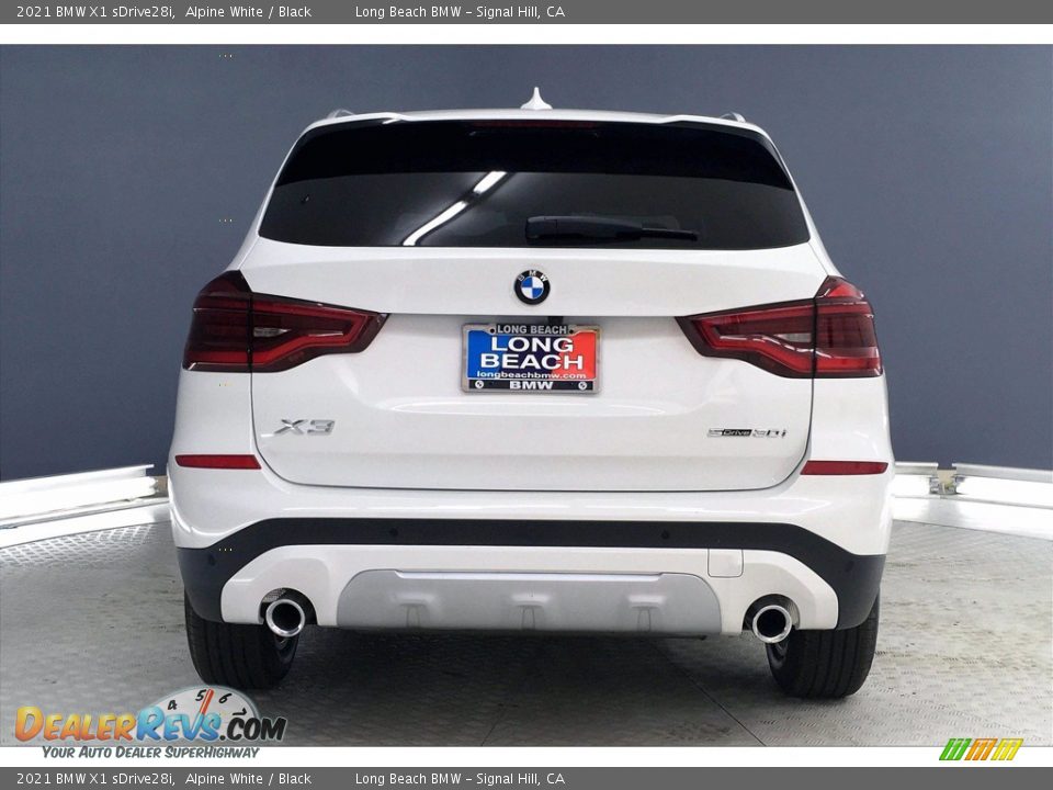 2021 BMW X1 sDrive28i Alpine White / Black Photo #4