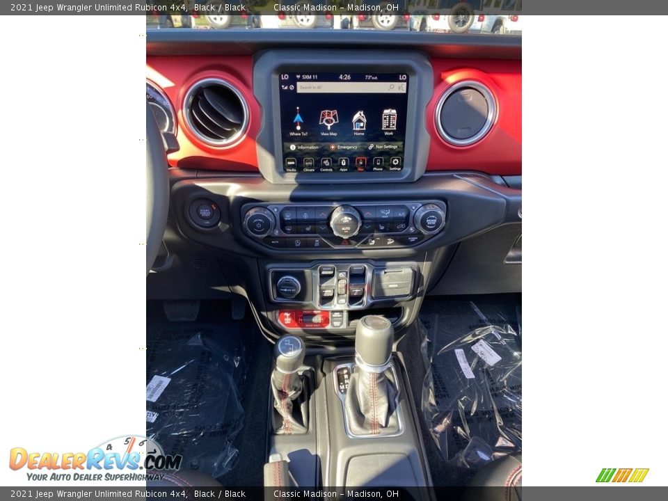2021 Jeep Wrangler Unlimited Rubicon 4x4 Black / Black Photo #6