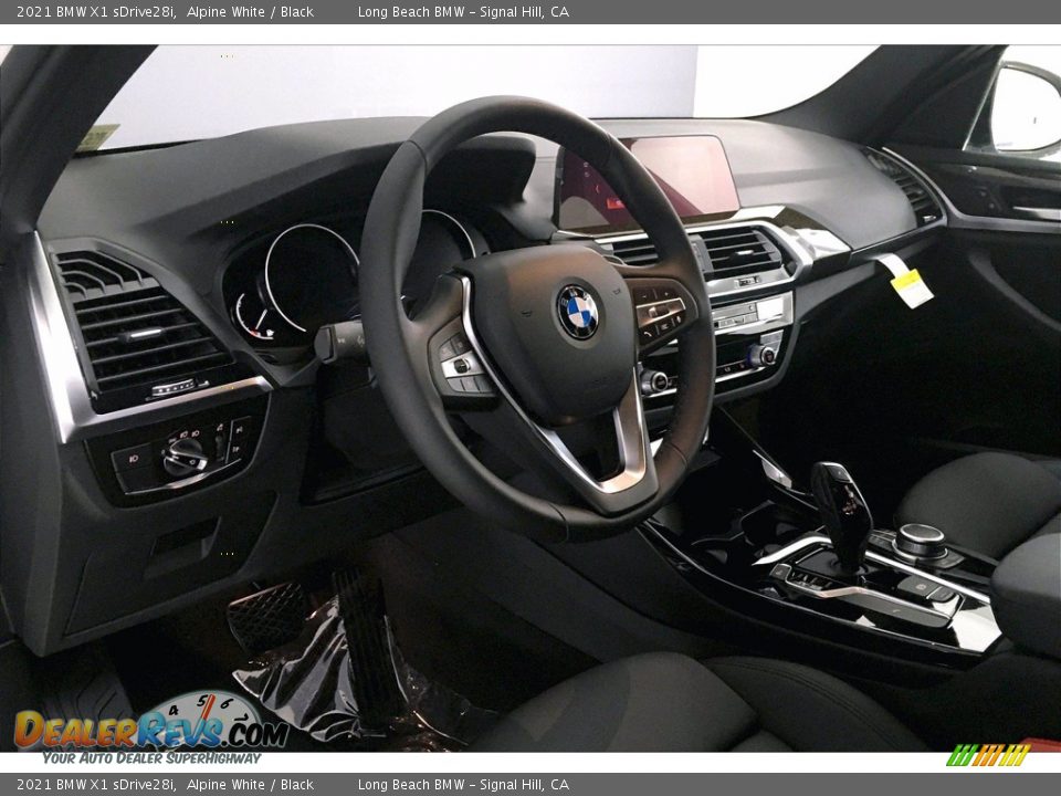 2021 BMW X1 sDrive28i Alpine White / Black Photo #7