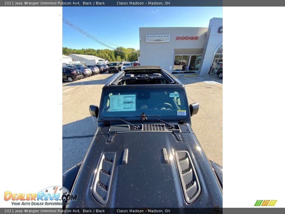 2021 Jeep Wrangler Unlimited Rubicon 4x4 Black / Black Photo #8