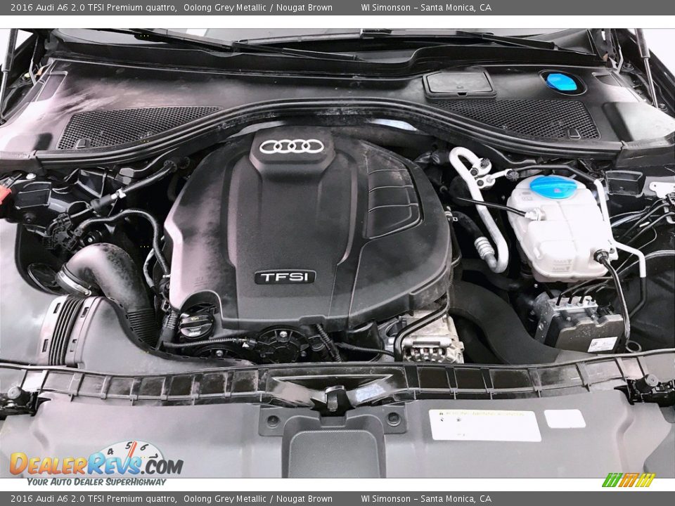 2016 Audi A6 2.0 TFSI Premium quattro 2.0 Liter TFSI Turbocharged DOHC 16-Valve VVT 4 Cylinder Engine Photo #9