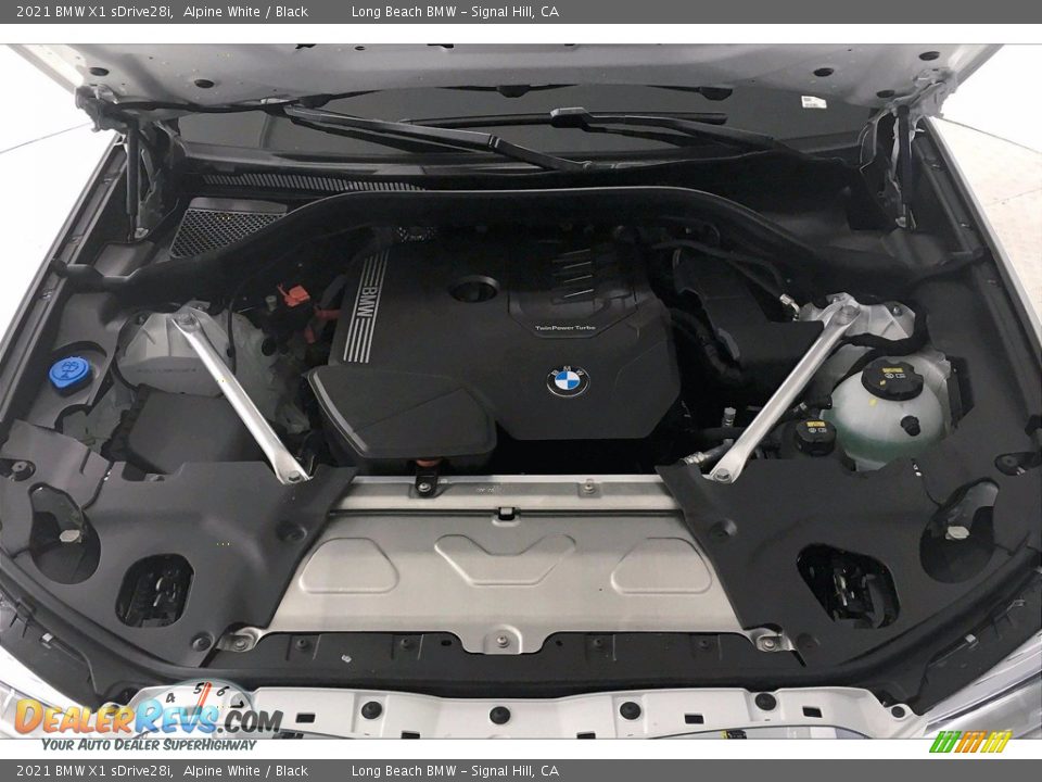 2021 BMW X1 sDrive28i Alpine White / Black Photo #10