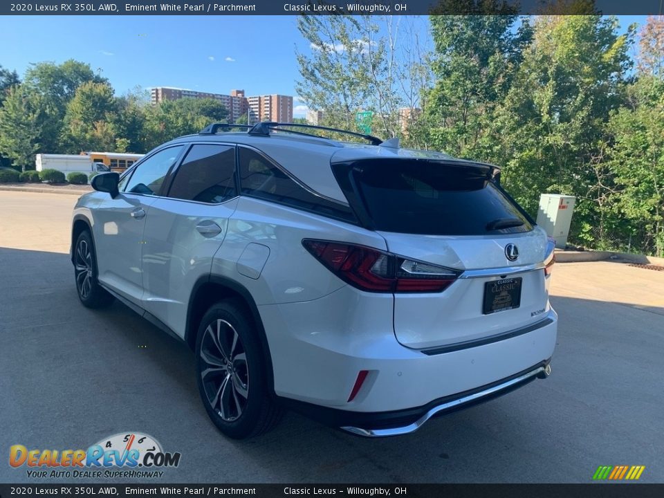 2020 Lexus RX 350L AWD Eminent White Pearl / Parchment Photo #3