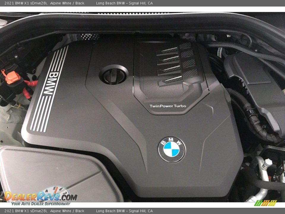 2021 BMW X1 sDrive28i Alpine White / Black Photo #11