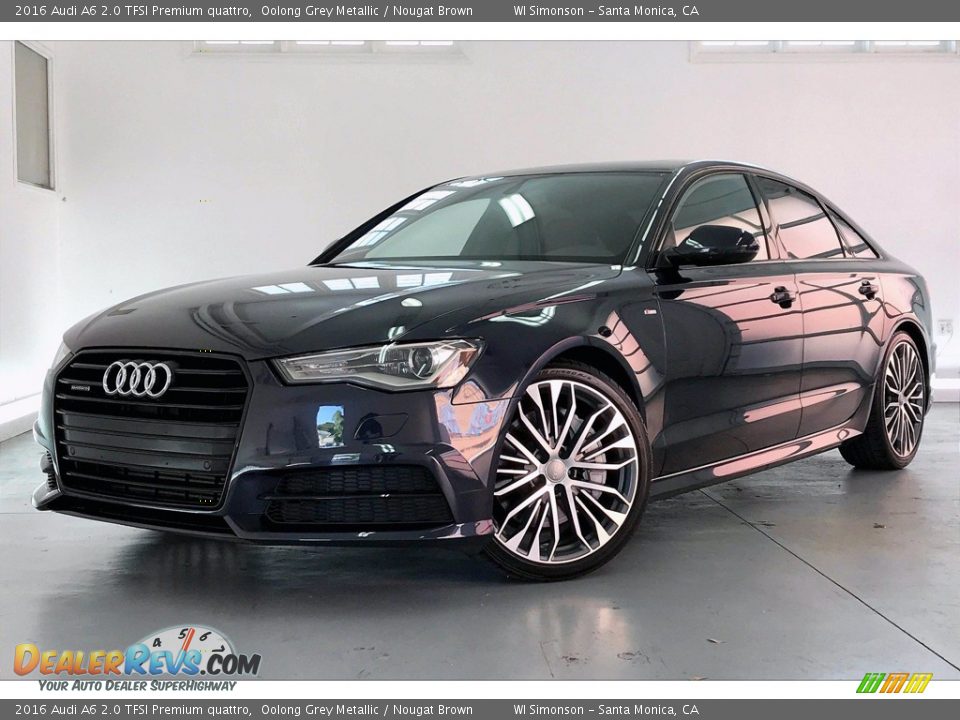 Oolong Grey Metallic 2016 Audi A6 2.0 TFSI Premium quattro Photo #12