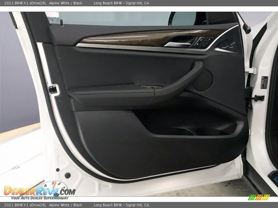 2021 BMW X1 sDrive28i Alpine White / Black Photo #13