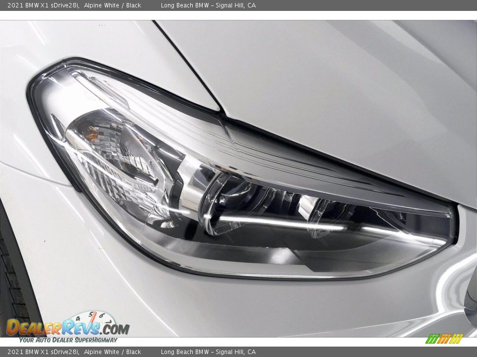 2021 BMW X1 sDrive28i Alpine White / Black Photo #14