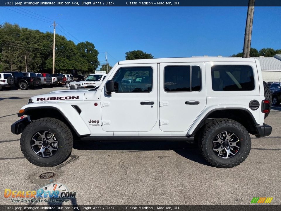 Bright White 2021 Jeep Wrangler Unlimited Rubicon 4x4 Photo #9