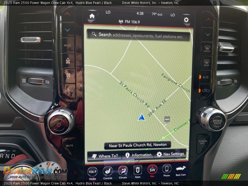 Navigation of 2020 Ram 2500 Power Wagon Crew Cab 4x4 Photo #25