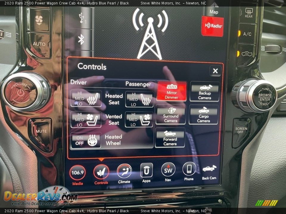 Controls of 2020 Ram 2500 Power Wagon Crew Cab 4x4 Photo #26