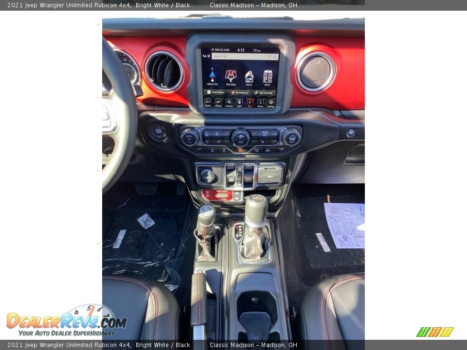 2021 Jeep Wrangler Unlimited Rubicon 4x4 Bright White / Black Photo #6
