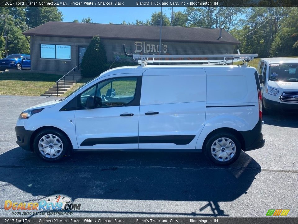 2017 Ford Transit Connect XL Van Frozen White / Charcoal Black Photo #1