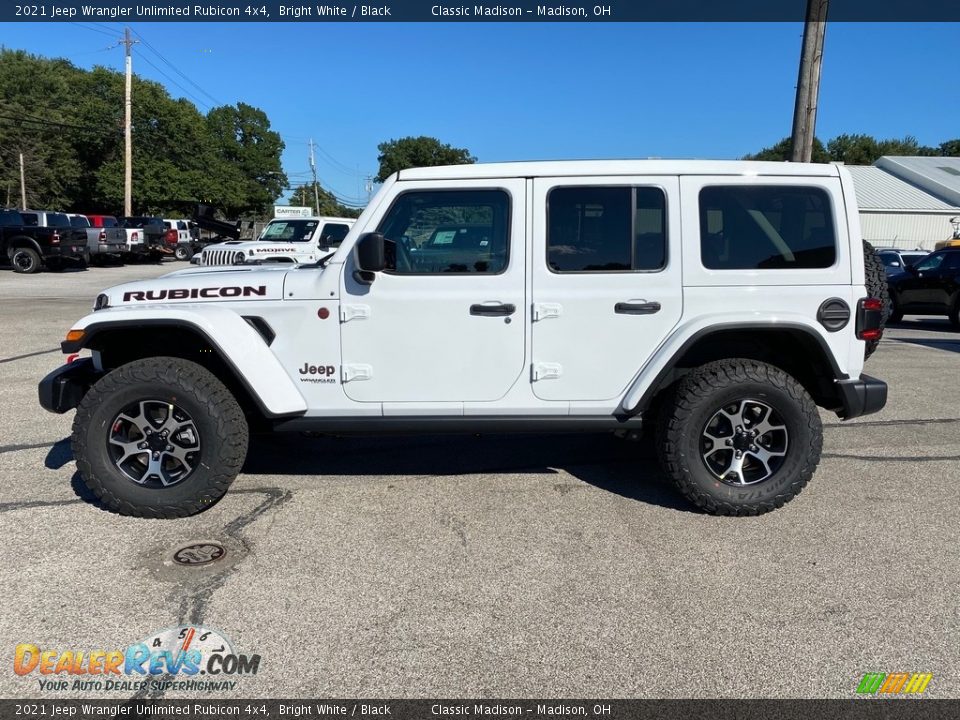 Bright White 2021 Jeep Wrangler Unlimited Rubicon 4x4 Photo #9