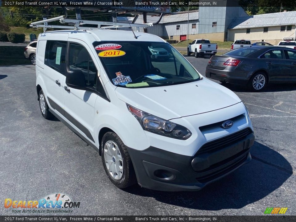 2017 Ford Transit Connect XL Van Frozen White / Charcoal Black Photo #4