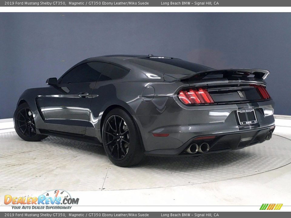 2019 Ford Mustang Shelby GT350 Magnetic / GT350 Ebony Leather/Miko Suede Photo #10