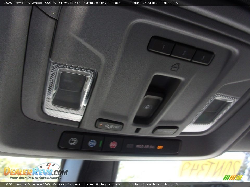 2020 Chevrolet Silverado 1500 RST Crew Cab 4x4 Summit White / Jet Black Photo #30