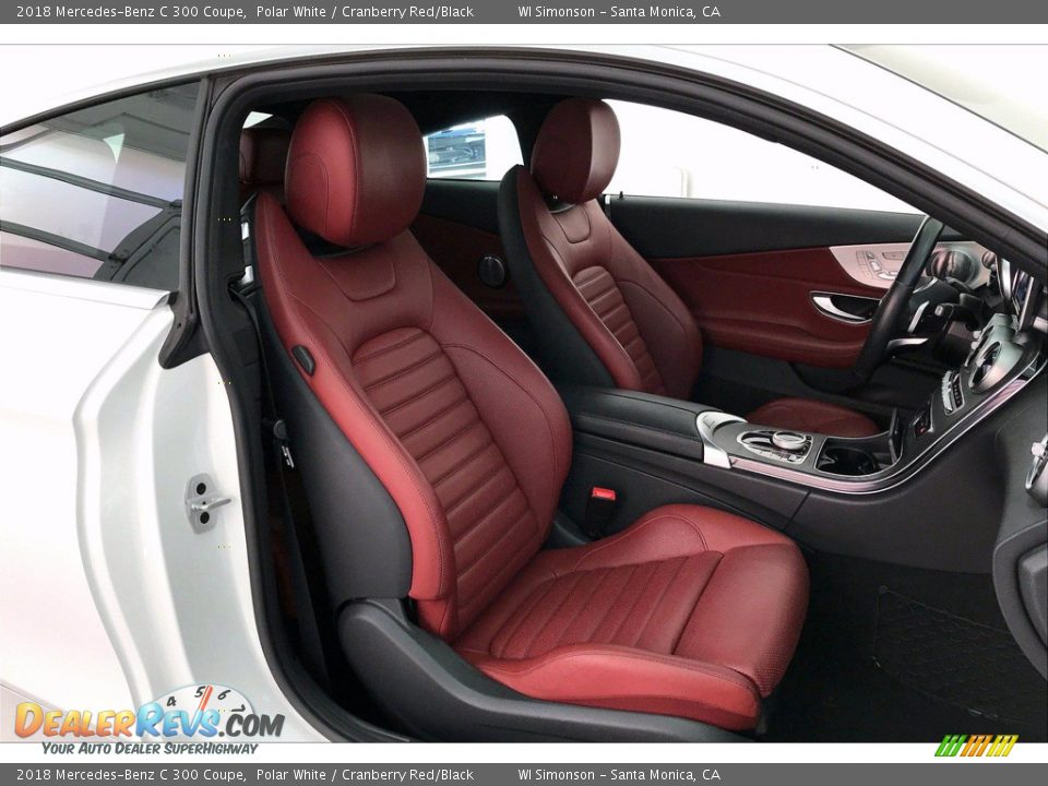 Front Seat of 2018 Mercedes-Benz C 300 Coupe Photo #6