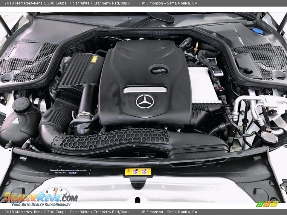 2018 Mercedes-Benz C 300 Coupe 2.0 Liter Turbocharged DOHC 16-Valve VVT 4 Cylinder Engine Photo #9