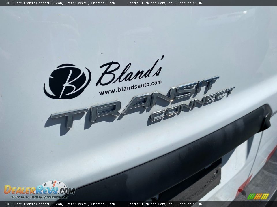 2017 Ford Transit Connect XL Van Frozen White / Charcoal Black Photo #35