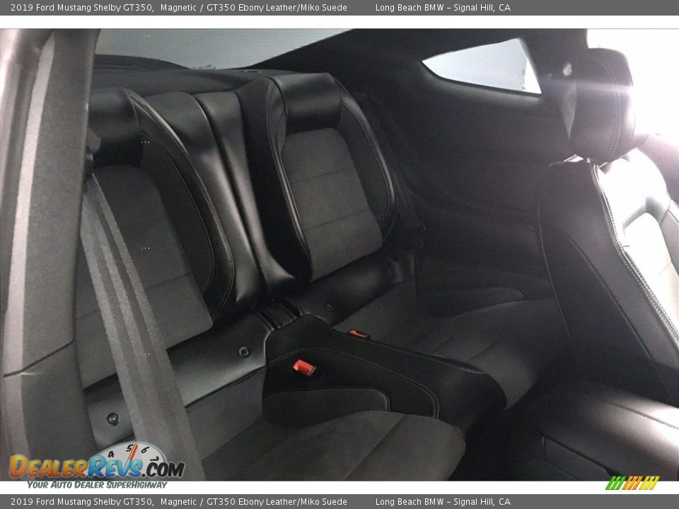 Rear Seat of 2019 Ford Mustang Shelby GT350 Photo #28