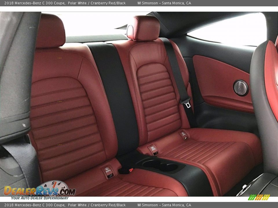 Rear Seat of 2018 Mercedes-Benz C 300 Coupe Photo #13