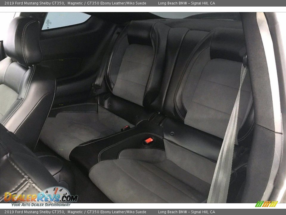 Rear Seat of 2019 Ford Mustang Shelby GT350 Photo #29