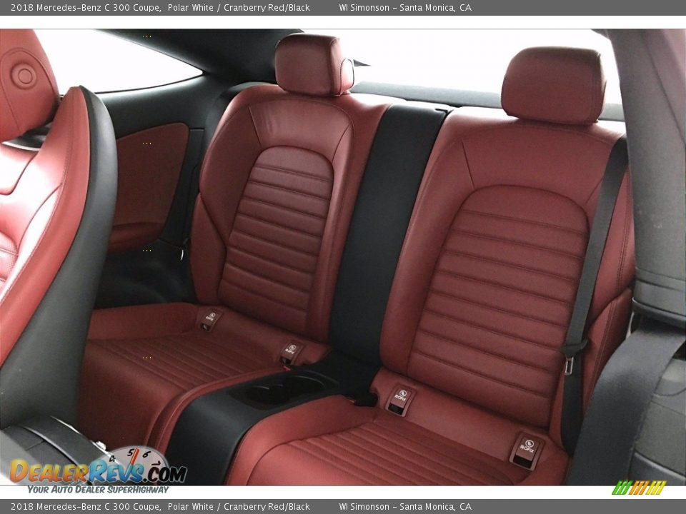 Rear Seat of 2018 Mercedes-Benz C 300 Coupe Photo #15