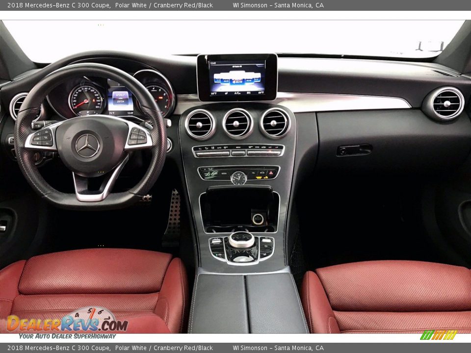 Dashboard of 2018 Mercedes-Benz C 300 Coupe Photo #17