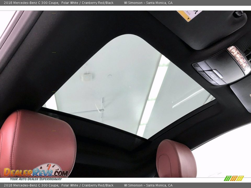 Sunroof of 2018 Mercedes-Benz C 300 Coupe Photo #29