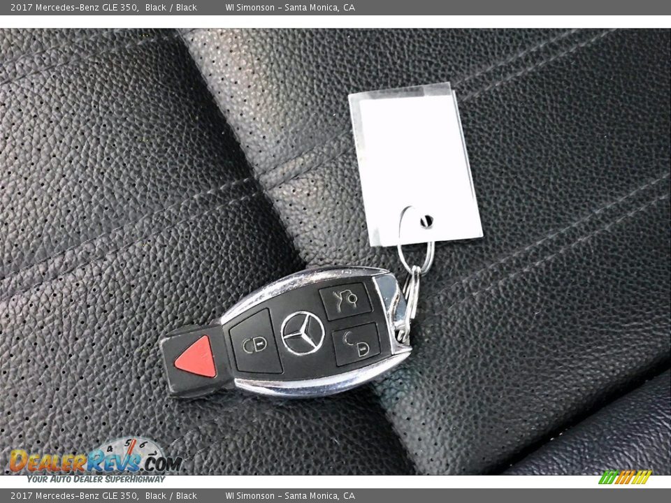 2017 Mercedes-Benz GLE 350 Black / Black Photo #11