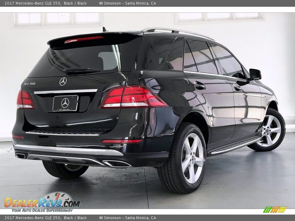 2017 Mercedes-Benz GLE 350 Black / Black Photo #16