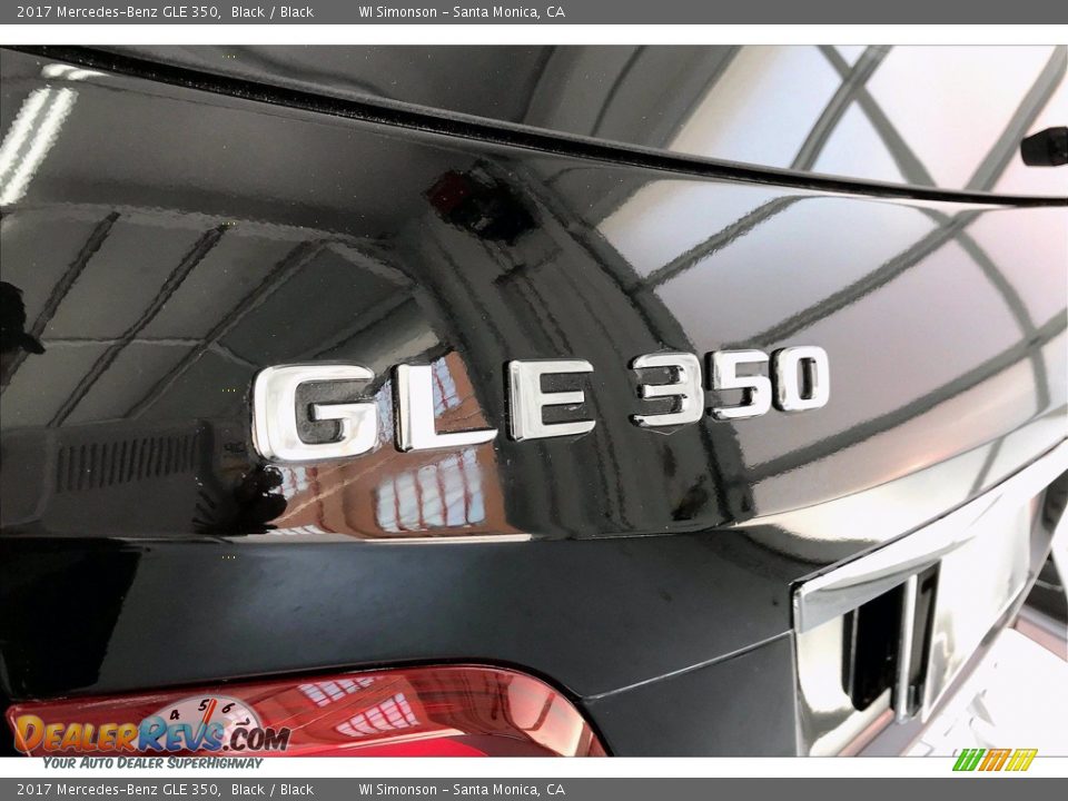 2017 Mercedes-Benz GLE 350 Black / Black Photo #27
