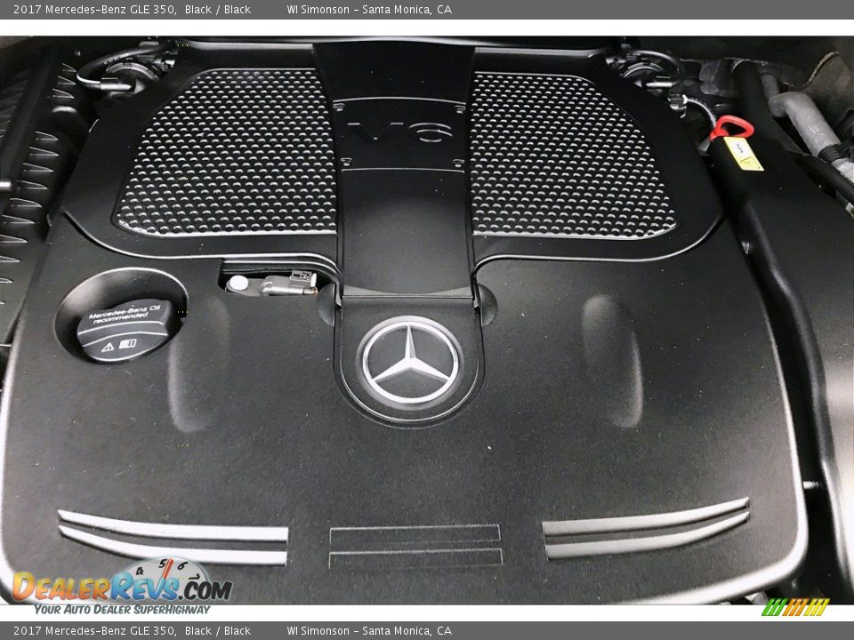 2017 Mercedes-Benz GLE 350 Black / Black Photo #31
