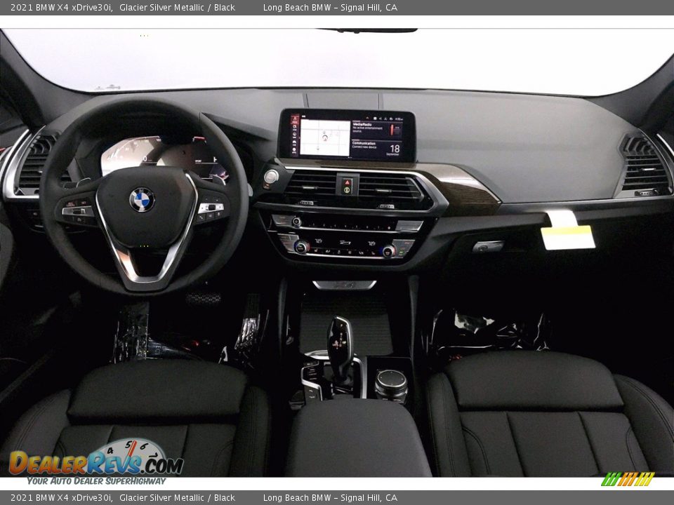 2021 BMW X4 xDrive30i Glacier Silver Metallic / Black Photo #5