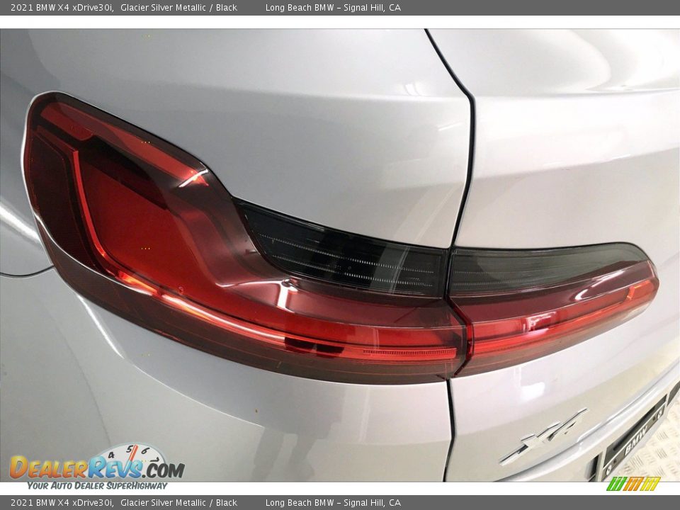 2021 BMW X4 xDrive30i Glacier Silver Metallic / Black Photo #15