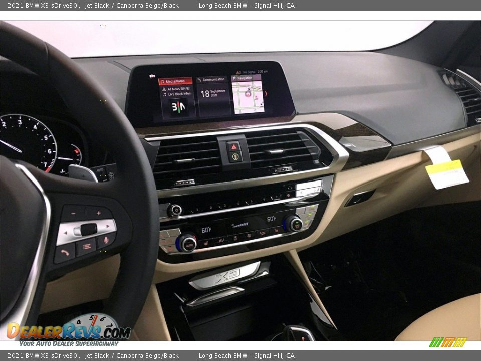 Dashboard of 2021 BMW X3 sDrive30i Photo #6