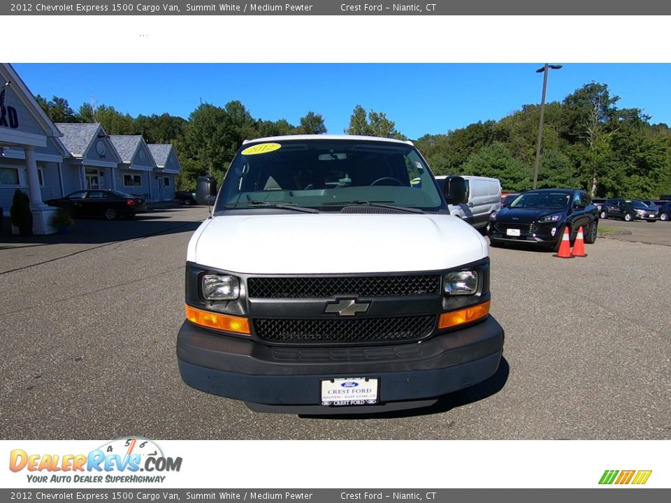 2012 Chevrolet Express 1500 Cargo Van Summit White / Medium Pewter Photo #2