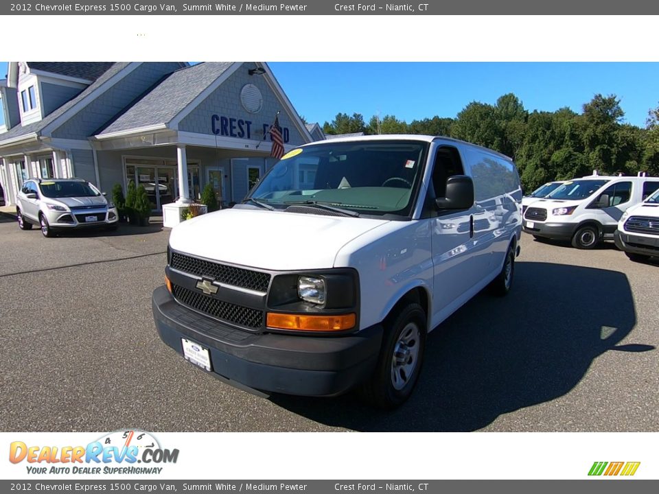 2012 Chevrolet Express 1500 Cargo Van Summit White / Medium Pewter Photo #3