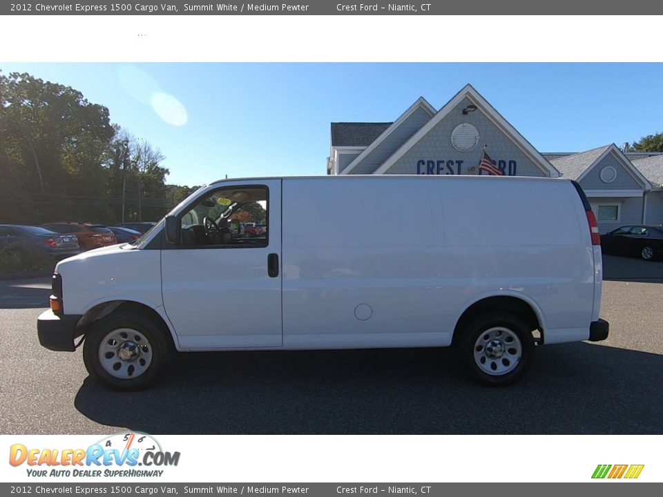 2012 Chevrolet Express 1500 Cargo Van Summit White / Medium Pewter Photo #4