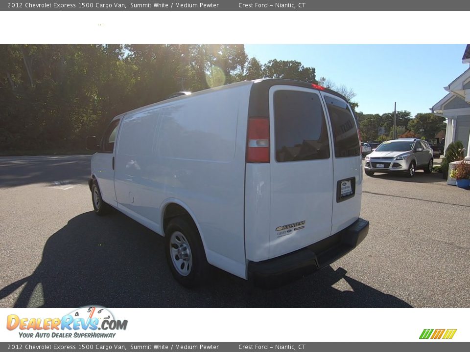 2012 Chevrolet Express 1500 Cargo Van Summit White / Medium Pewter Photo #5