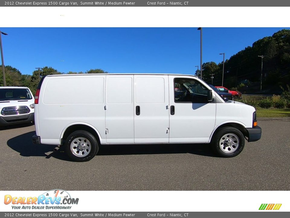 2012 Chevrolet Express 1500 Cargo Van Summit White / Medium Pewter Photo #8