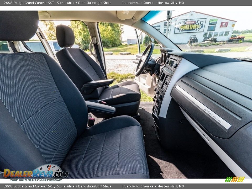 2008 Dodge Grand Caravan SXT Stone White / Dark Slate/Light Shale Photo #28