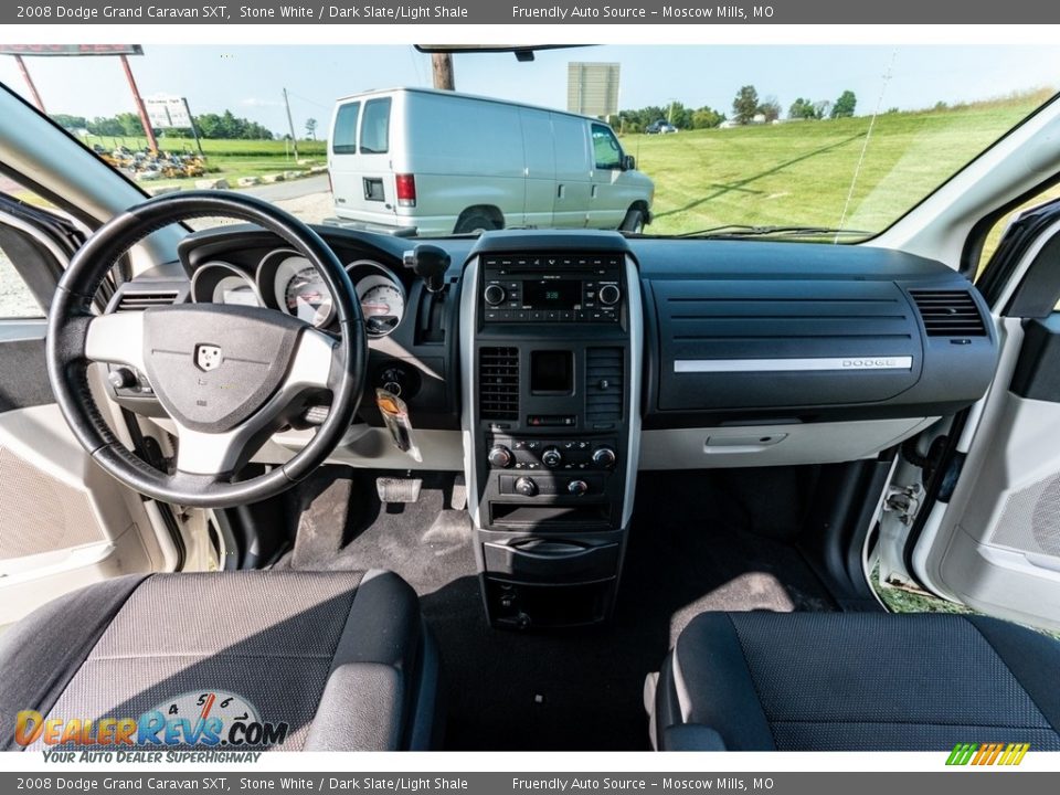 2008 Dodge Grand Caravan SXT Stone White / Dark Slate/Light Shale Photo #30