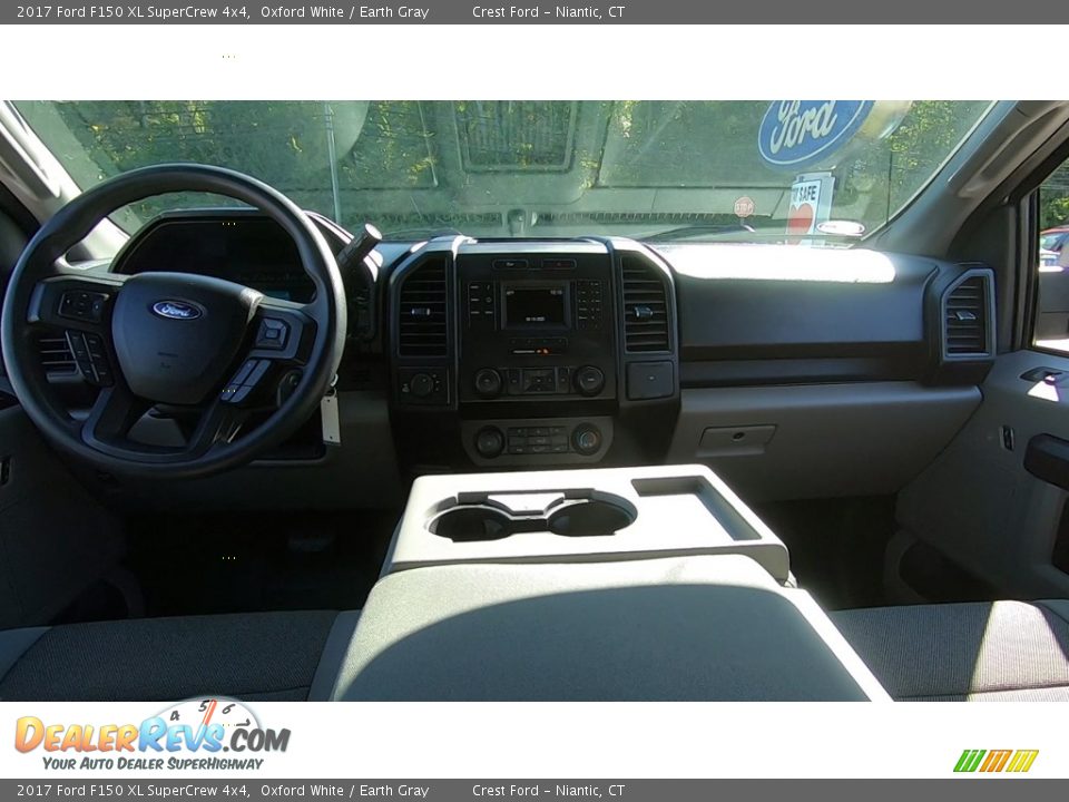 2017 Ford F150 XL SuperCrew 4x4 Oxford White / Earth Gray Photo #20