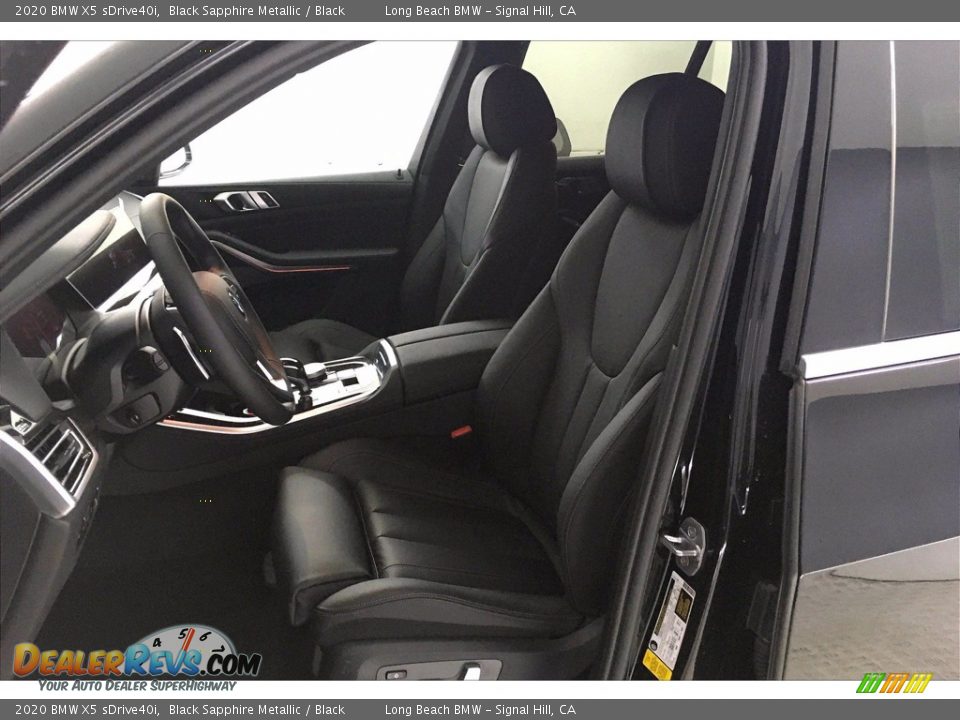 Front Seat of 2020 BMW X5 sDrive40i Photo #9