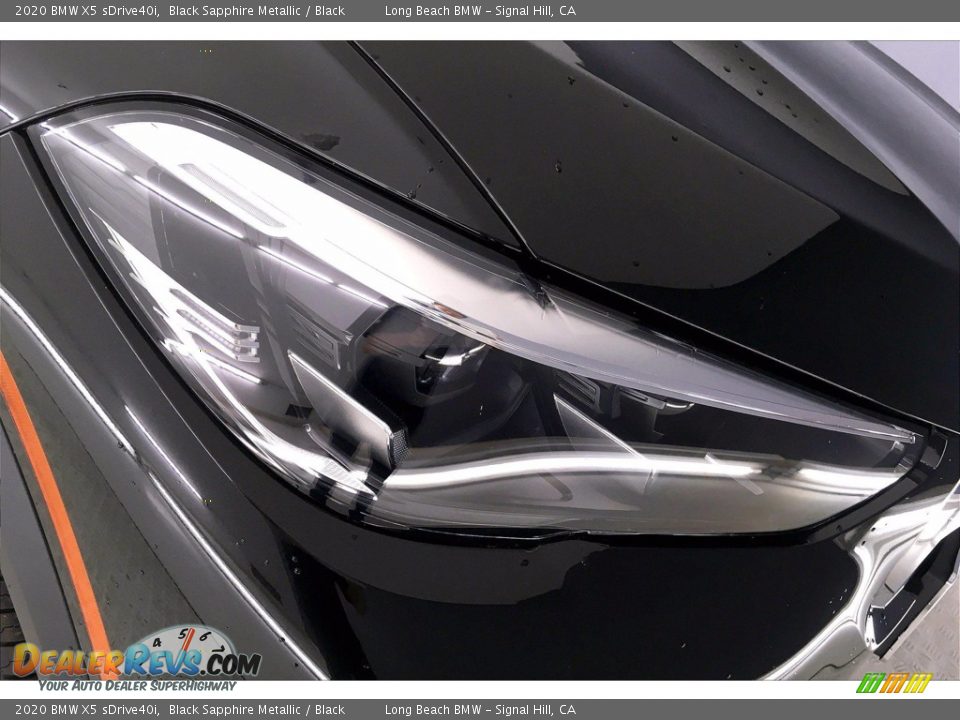2020 BMW X5 sDrive40i Black Sapphire Metallic / Black Photo #14